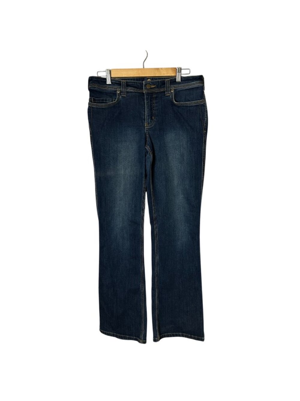 Carhartt Womens Dark Wash Original Fit Straight Leg Jeans Size 10 Regular 30 Ins